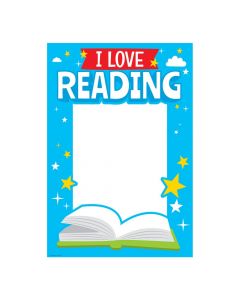 I Love Reading Instaframe Photo Booth Cutout