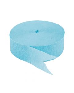 Ice Blue Jumbo Paper Streamers