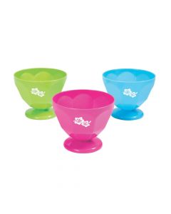 Ice Cream Plastic Bowls