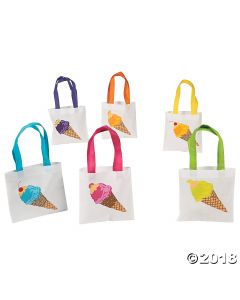 Ice Cream Tote Bags