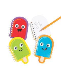 Ice Pop Party Googly Eyes Spiral Notepads