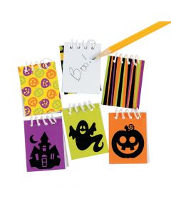 Iconic Halloween Mini Spiral Notepads