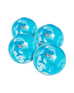 Inflatable 5" Shark Mini Beach Balls