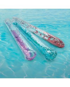 Inflatable Colorful Glitter Pool Noodles