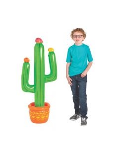 Inflatable Fiesta Cactus with Flowers