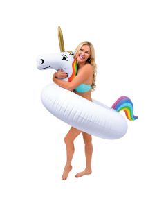 Inflatable GoFloats™ Unicorn Tube Raft