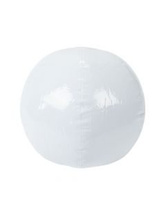 Inflatable Medium White Beach Balls