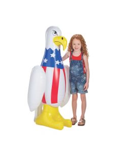 Inflatable Patriotic Standing Eagle