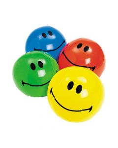 Inflatable Smile Face Beach Balls
