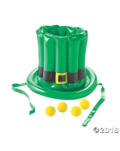 Inflatable St. Patrick's Day Hat Toss Game