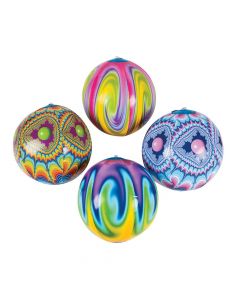 Inflatable Tie-Dyed Beach Balls
