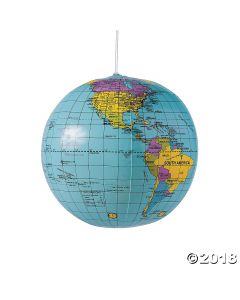Inflatable World Globes