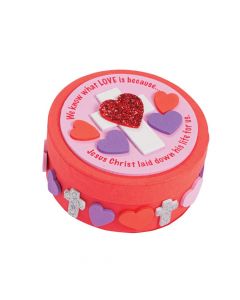 Inspirational Valentine Prayer Box Craft Kit