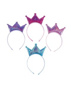 Iridescent Tiara Headbands