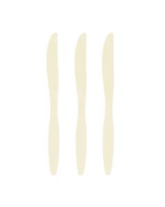 Ivory Plastic Knives