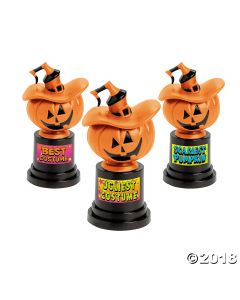 Jack-o-lantern Costume Trophies