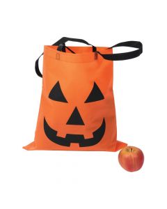 Jack-O'-Lantern Tote Bags