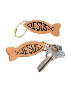 Jesus Fish Keychains