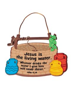 Jesus Is the Living Water Sign Craft Kit