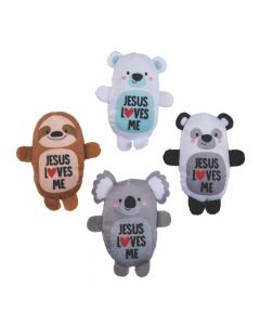 Jesus Loves Me Stuffed Animal Assortment