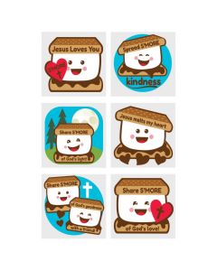 Jesus Loves You S'more Temporary Tattoos