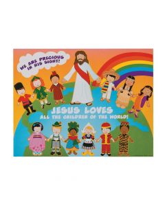 Jesus and the Children Sticker Scenes