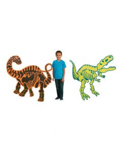 Jointed Dino Dig Cardboard Cutouts
