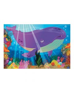 Jonah and the Whale Backdrop Banner