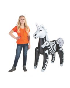 Jumbo Inflatable Unicorn Skeleton