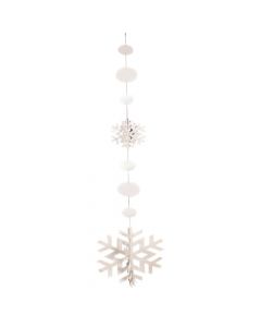 Jumbo Snowflake Hanging Decorations