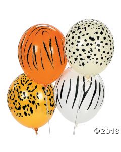 Jungle Latex Balloons