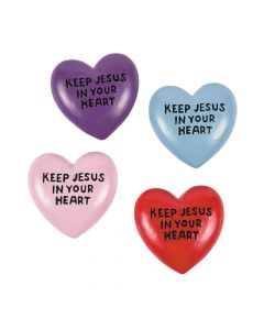 Keep Jesus in Your Heart Worry Stones