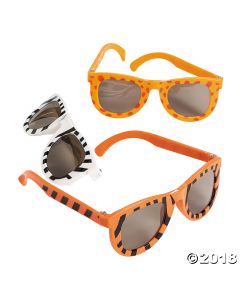 Kids Animal Print Sunglasses