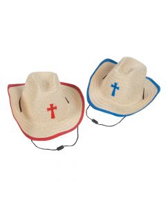 Kids' Cowboy Hats with Cross