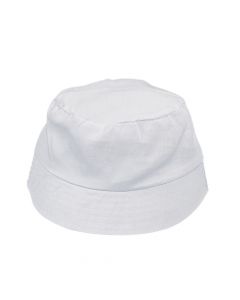 Kids' DIY White Bucket Hats - 12 pcs.