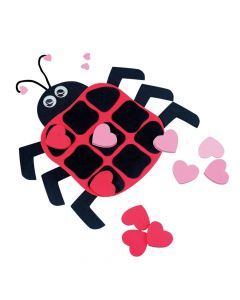 Ladybug Valentine Tic-tac-toe Craft Kit