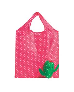 Large Cactus Foldable Tote Bags