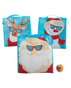 Large Cool Christmas Character Tote Bags