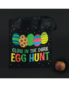 Large Glow-in-the-Dark Easter Tote Bags