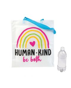 Large Humankind, Unity and Diversity Tote Bags