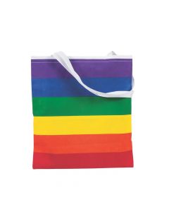 Large Rainbow Tote Bags