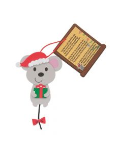 Legend of the Christmas Mouse Ornament Craft Kit