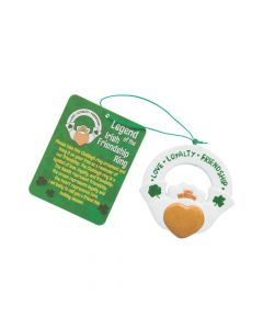 Legend of the Irish Friendship Ring Ornaments with Card