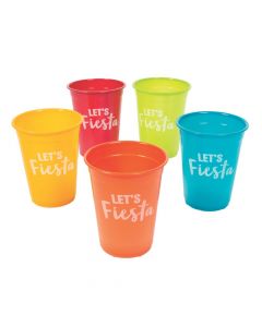 Let’s Fiesta Plastic Cups