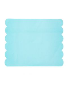 Light Blue Paper Placemats