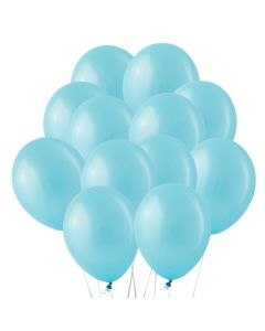 Light Blue Pearl 11" Latex Balloons