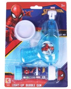 Light up Bubble Gun Spiderman