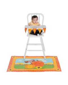 Lil' Pumpkin Birthday High Chair Kit
