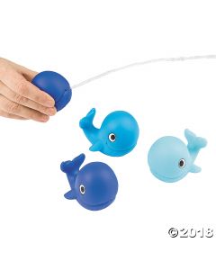 Lil Sailor Whale Squirt Toys