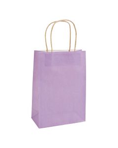 Lilac Medium Kraft Paper Bags